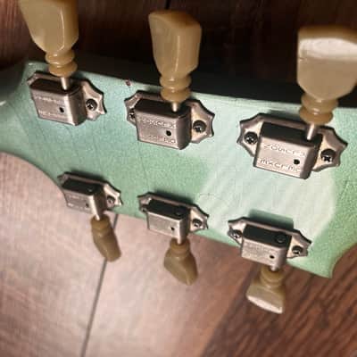 1964 Gibson SG Standard with Maestro Vibrola Pelham Blue image 14