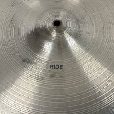 Paiste 2002 Black Logo 20" Ride Cymbal Vintage Used image 4
