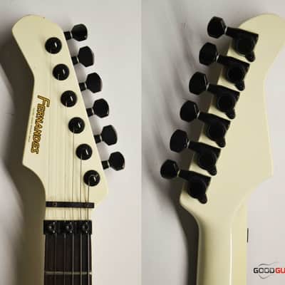 Fernandes  FR-55 Left Handed 1986 White image 12