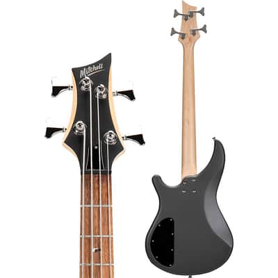 Mitchell MB100 Short-Scale Solidbody Electric Bass Guitar - image 4