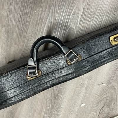 Leather buckle case handle for Gibson Guild Gretsch Lifton archtop ess & ess geib Les Paul image 2