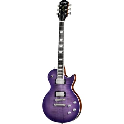 Epiphone Les Paul Modern Figured Electric Guitar - Purple Burst image 2