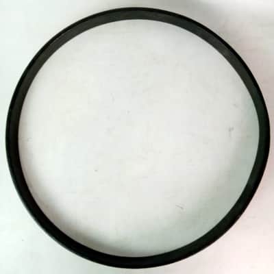 Slingerland 18"x1.5" Bass Drum Hoop/Rim Black Paint+.5" Inlay Channel Vintage60s image 2
