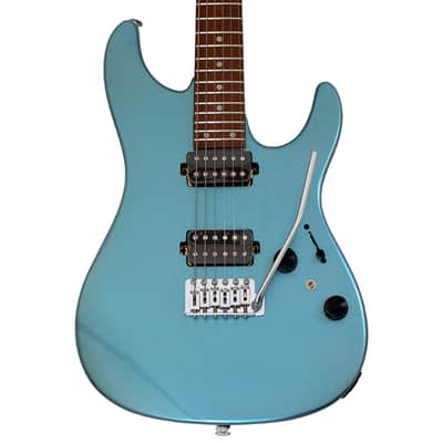 Ibanez AZ24S2 Guitar in Metallic Light Blue B-Stock 0341 image 2