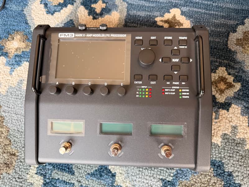 Fractal Audio FM3 Mark II Amp Modeler / FX Processor 2023 - Present - Black image 1