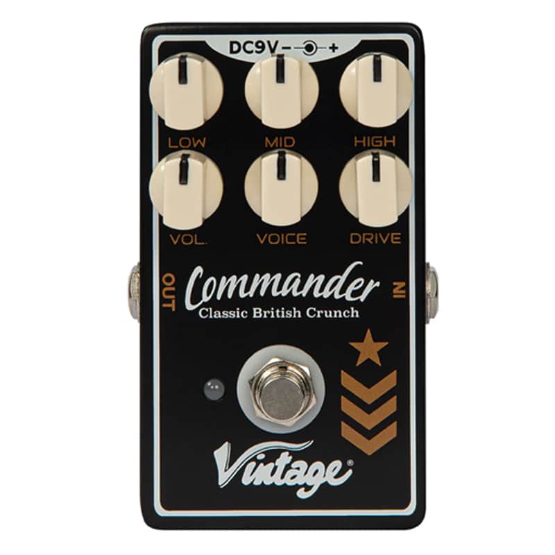 Vintage VFX07 Electric Guitar Commander Effects Pedal 2026 image 1