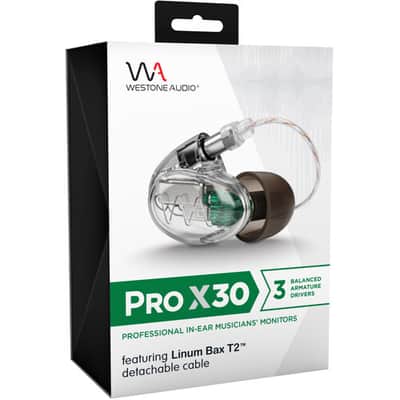 Westone Audio Pro X30 Universal-Fit 3-Way In-Ear Musician's Monitors image 2
