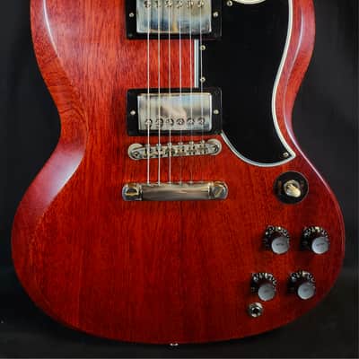 Gibson Custom 1961 Les Paul SG Standard Reissue Stop Bar, VOS, Cherry Red, w/HSC 2026 image 5
