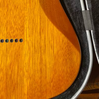 MINT Fender Special Edition Custom Telecaster WITH 90's CHAINSAW CASE FMT HH with Laurel Fretboard 2019 - Present - Amber image 9
