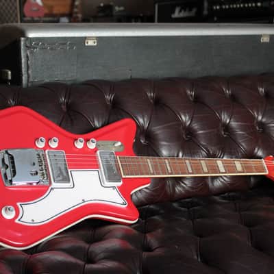 Supro JB hutto res-o-glass 1966 - Red image 11