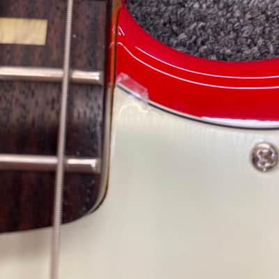 Fender JAB J-Craft Jaguar Bass 2006 - Hot Rod Red image 11