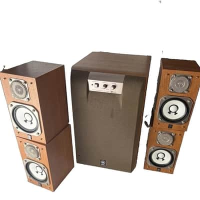 Rare Yamaha NS-10MMT 5.1 Surround System White Cone + YST-SW45 Sub — NS-10 Grammy Legacy image 4