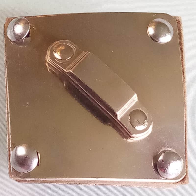 Ludwig WFL Tan Felt Diamond Ride Tom Shell/Bass Drum Rail Mount Nickel Vintage40 image 1