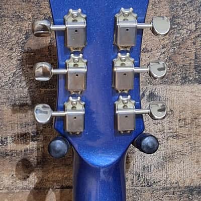 2003 Mosrite "The Ventures" By Aria VCM-65 - Blue Metallic - image 9