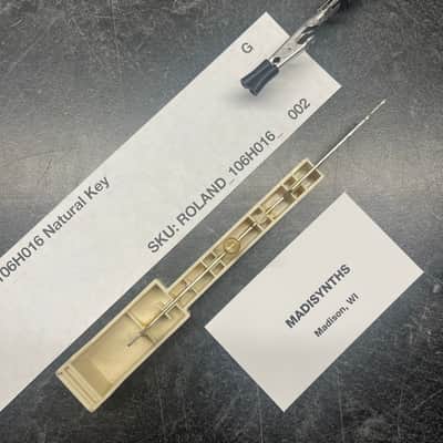 ORIGINAL Roland Replacement G Key (106H016) for Jupiter-4, System-100/700, SH-1/2/3/3A/5/7, RS-505, VP-330, Promars, etc image 3
