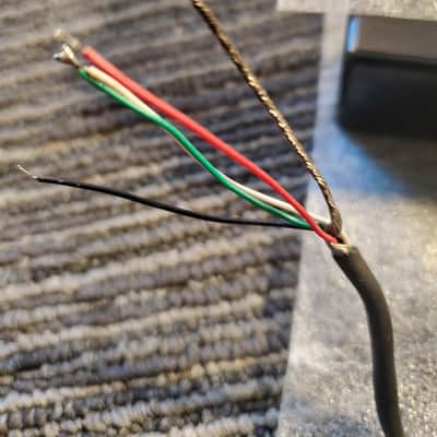 Peavey 5 String Bass Jazz Pickups. Five Wires image 2