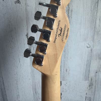 Squier Affinity Telecaster Left-Handed with String-Through Bridge 2021 - Present - Butterscotch Blonde image 4