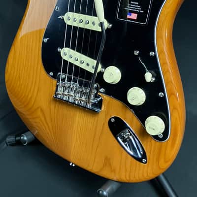Fender American Professional II Stratocaster Electric Guitar Roasted Pine w/ OHSC image 8