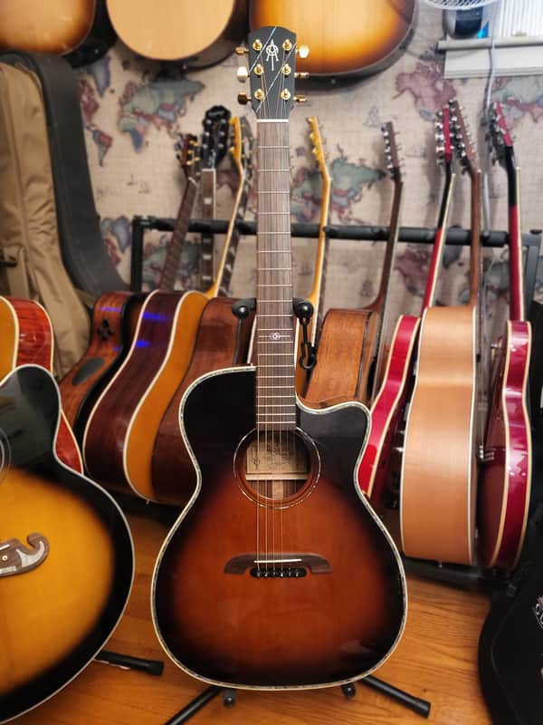 Alvarez  Kazuo Yairi WY1TS Acoustic-Electric Guitar - Tobacco Sunburst image 1