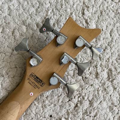 Dean 5 String Bass Maple Wood Neck, Rosewood Fingerboard, Silver Tuning Pegs image 6