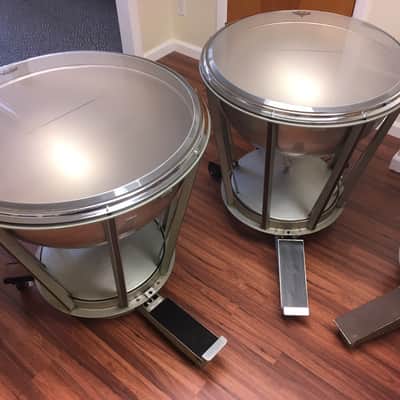 *Price Drop! Rogers  Accusonic Timpani - Set of 4 -  Super Nice! - Professionally Refurbished image 9