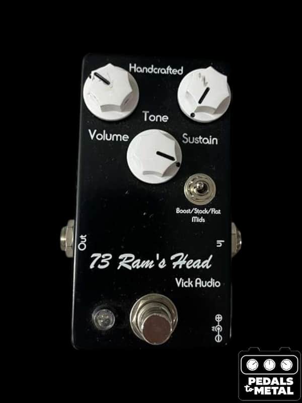 Vick Audio '73 Ram's Head Fuzz 2010s - Black - X18100 image 1