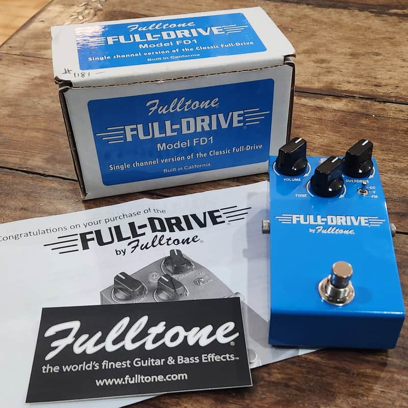 2000s Fulltone FD1 Metal Blue