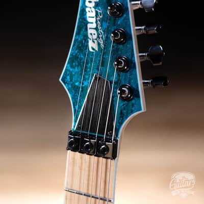 Ibanez RG5120ML Prestige HH Left-Handed Guitar w/ Case – Frozen Ocean image 5