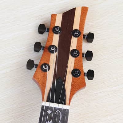 Custom HH Finish Guitar, Quilted Maple Top Basswood Body image 6