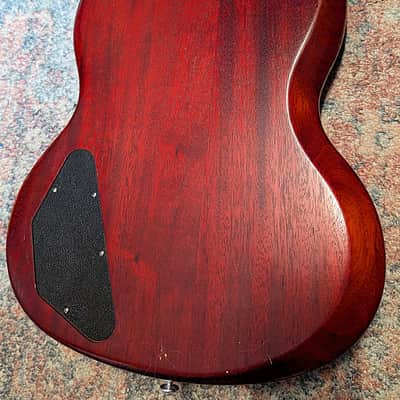 2016 Gibson SG Faded T with Rosewood Fretboard - Worn Cherry W/Hard Case image 6