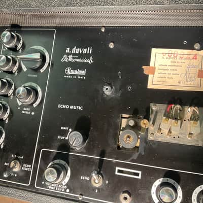 DAVOLI KRUNDAL MIXER ECHO TUBE VINTAGE image 2