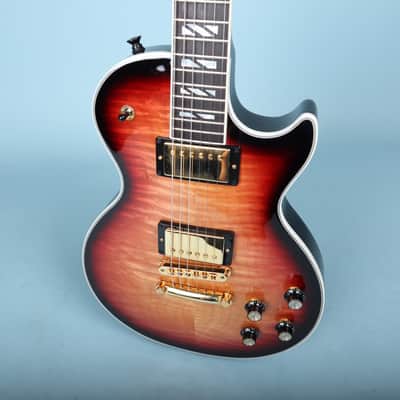 2021 Gibson Les Paul Supreme Fireburst Electric Guitar image 4