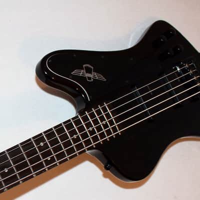 Epiphone Thunderbird Pro-V 5-string Black Electric Bass Guitar image 4