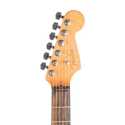 2021 Fender American Acoustasonic Jazzmaster, Arctic White, US216XXXX image 8