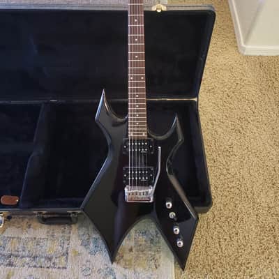 B.C. Rich Warlock 2001 Platinum Series Gloss Black imagen 1