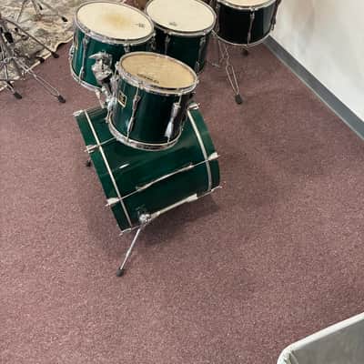 Yamaha Stage Custom Birch 22, 10, 12, 13, 14 Forest Green image 6