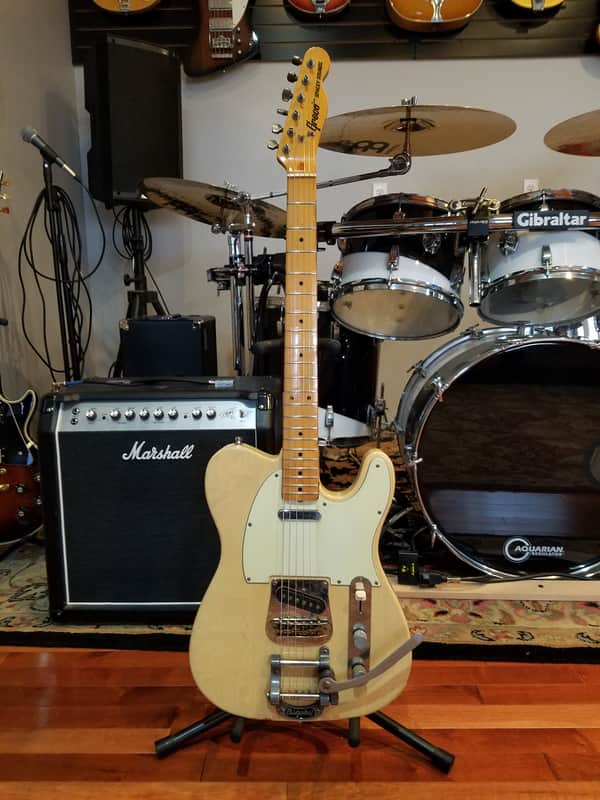 1977 Greco Telecaster modified with Bigsby and Seymour Duncan image 1