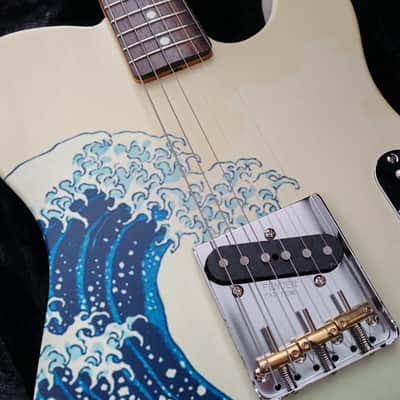 *NEW IN BOX* 2026 Fender Japan Art Canvas Esquire "The Great Wave Off Kanagawa" Hokusai - Limited Edition Fender Flagship Tokyo ONLY ! MIJ, JD26 image 7