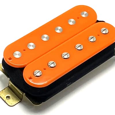 Dragonfire Mod Bucker Bridge Position Dedicated Pickup ~ Passive Ceramic Modern Humbucker ~ Orange image 3