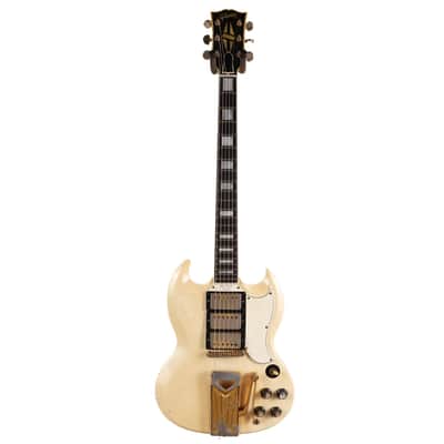 1961 Gibson Les Paul SG Custom Polaris White image 3
