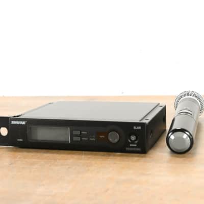 Shure SLX24/SM58 Handheld Microphone System - H19 Band NO POWER SUPPLY CG012NT image 1