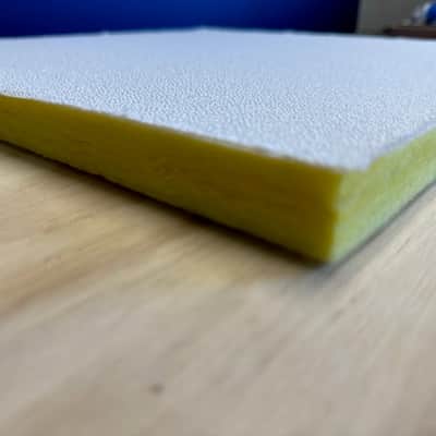 Acoustic Ceiling Tiles - 24" x 48" x 1" Drop-In Panels, NRC 0.80 image 2