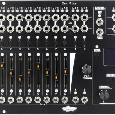 Noise Engineering Xer Mixa and Expando Expandi Eurorack Module Bundle - Black image 2