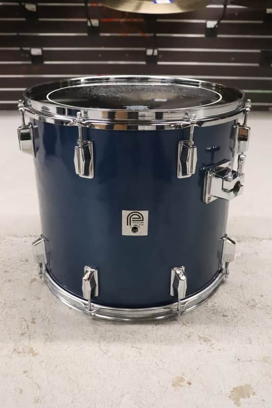 Percussion Plus 14x15 Rack Tom Drum Blue image 1