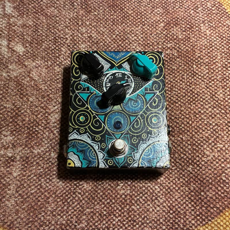 2010s JAM Pedals Delay Llama Hand Painted