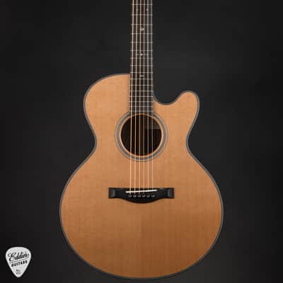 Santa Cruz Fingerstyle Custom - Ancient Orcas Island Cedar & Mun Ebony image 2