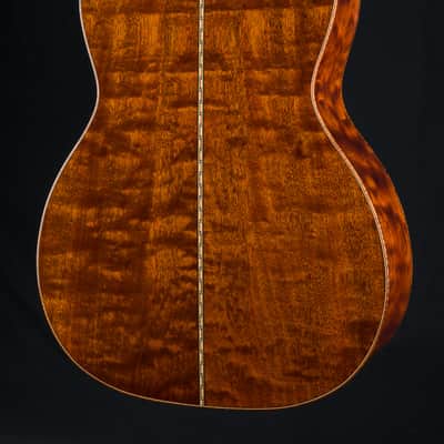 Bourgeois OMS DB Signature Figured Mahogany and Aged Tone Bearclaw Adirondack Spruce Sunburst Used (2022) image 19