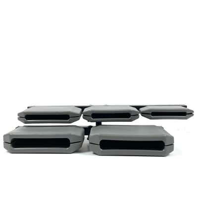 Latin Percussion LP1210 Granite Block 5pc Set 2010s - Grey TGHM image 5