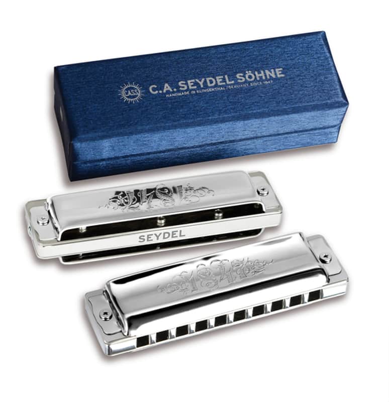 Seydel 1847 LIGHTNING Diatonic Blues Harmonica, Key of D. New with Full Warranty! image 1