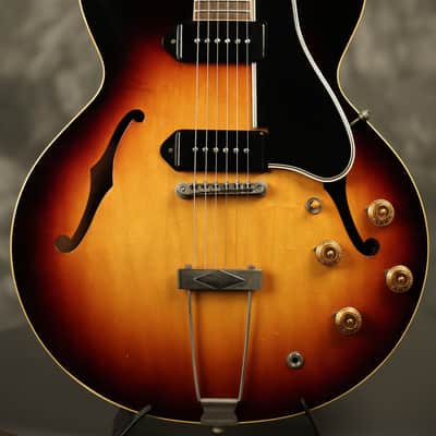 1960 Gibson ES-330 TD Sunburst CLEAN w/original Brown hardshell case image 1
